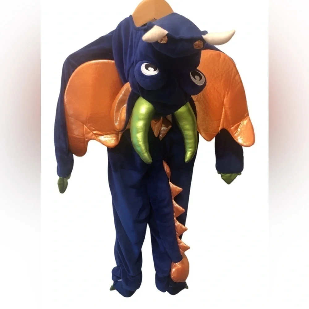 Dream Play Imagine Dinosaur Costume  Toddler Sz 3T Plush Full Suit Halloween